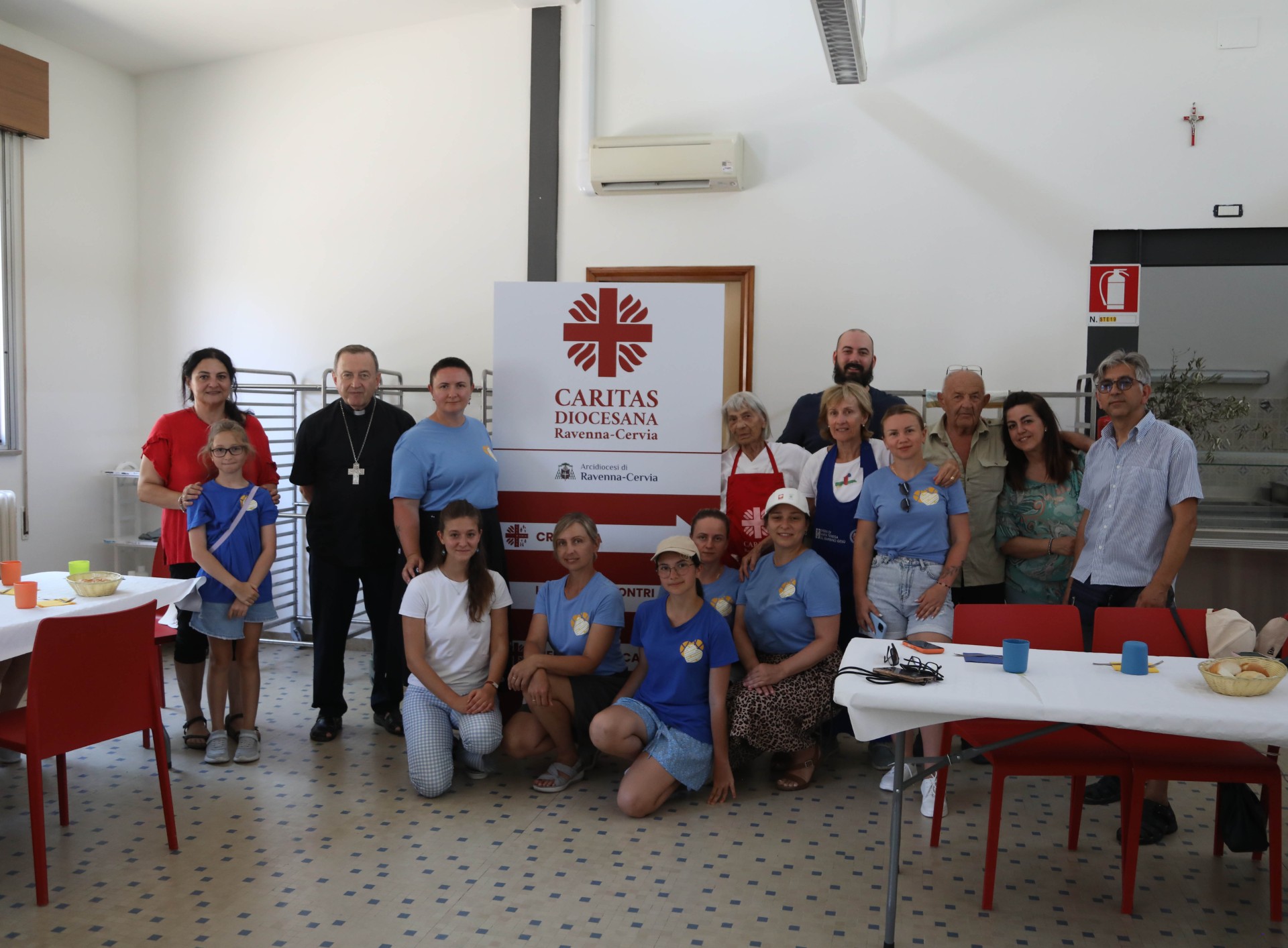 Ucraini, l'accoglienza a Santa Teresa